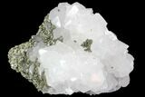 Quartz and Pyrite Association - Morocco #92259-1